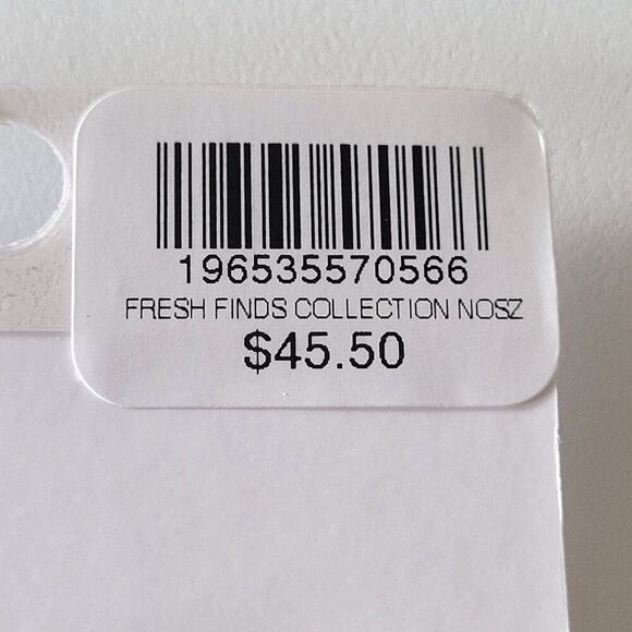 Chico’s Abalone Sand Dollar 2" Drop Pierced Earrings Coastal Beach BOHO Dangle - Picture 13 of 13